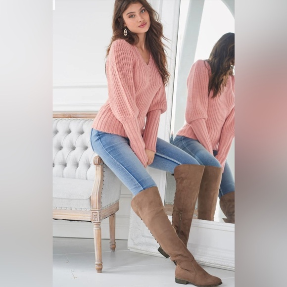 Dark Peach sweater - Picture 12 of 15